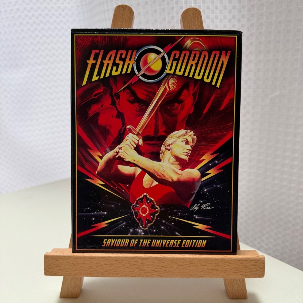 Flash Gordon (DVD, 2007, Saviour of the Universe Edition) W/ Postcard